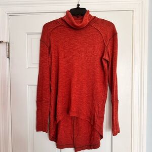 Free People Women’s Sweater - Size S - Turtleneck with “Wing” Back